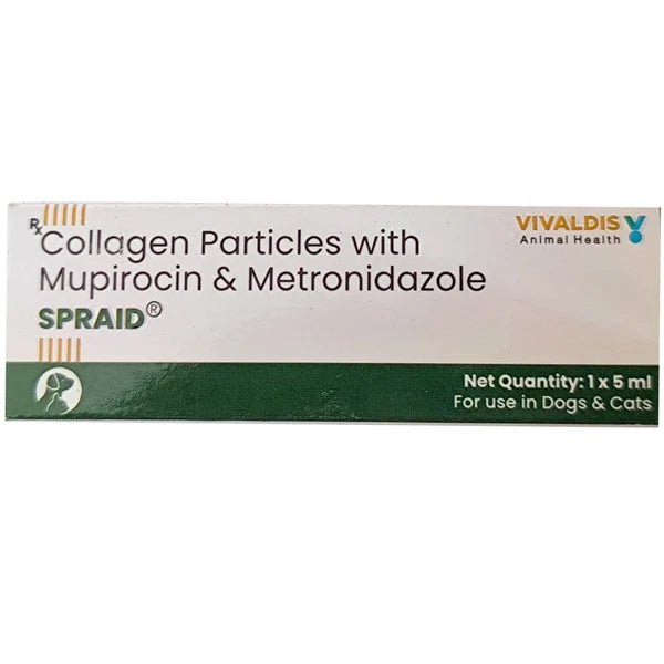 Vivaldis Spraid Wound Powder for Dogs and Cats 5ml - dspetstore.com