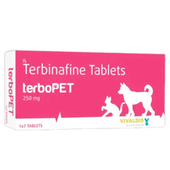 Vivaldis Terbopet 250mg (Terbinafine) Tablets for Dogs & Cats - dspetstore.com