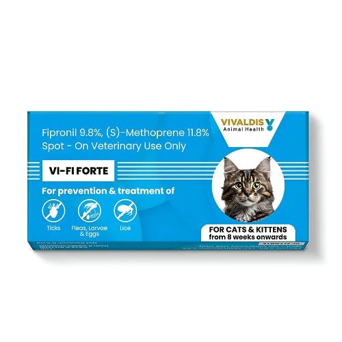 Vivaldis Vi - fi Forte Spot On for Cats and Kittens - dspetstore.com