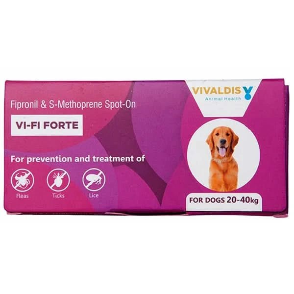 Vivaldis Vi - Fi Forte Tick and Flea Control Spot On for Dogs - dspetstore.com