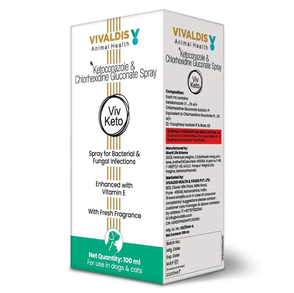 Vivaldis Viv Keto Spray (100ml) - dspetstore.com