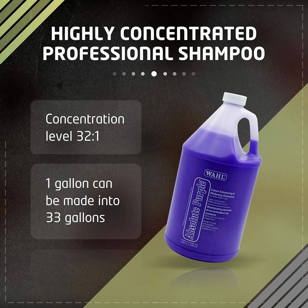 Wahl Absolute Purple Shampoo 1 Gallon - dspetstore.com