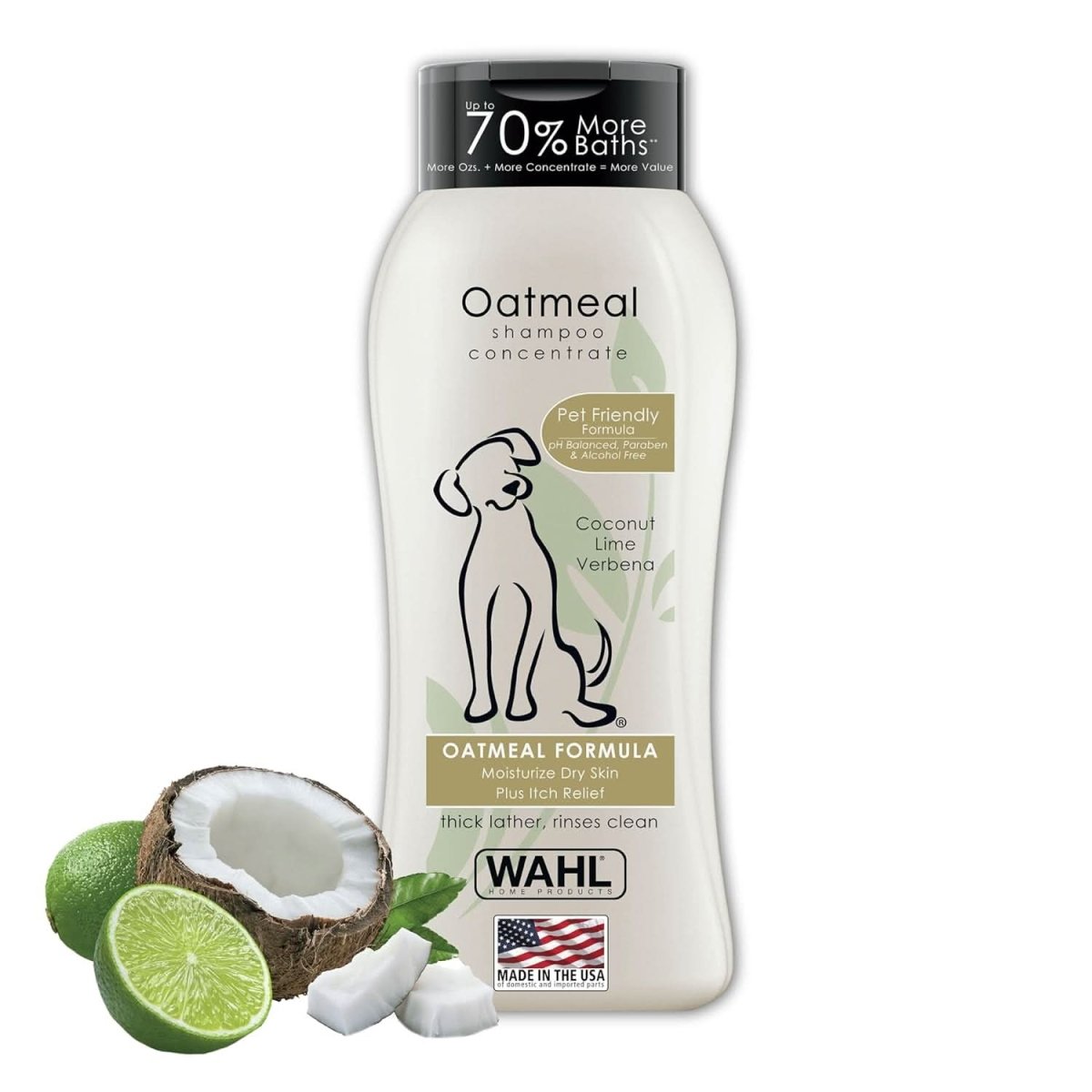 Wahl Oatmeal Shampoo for Dogs - dspetstore.com