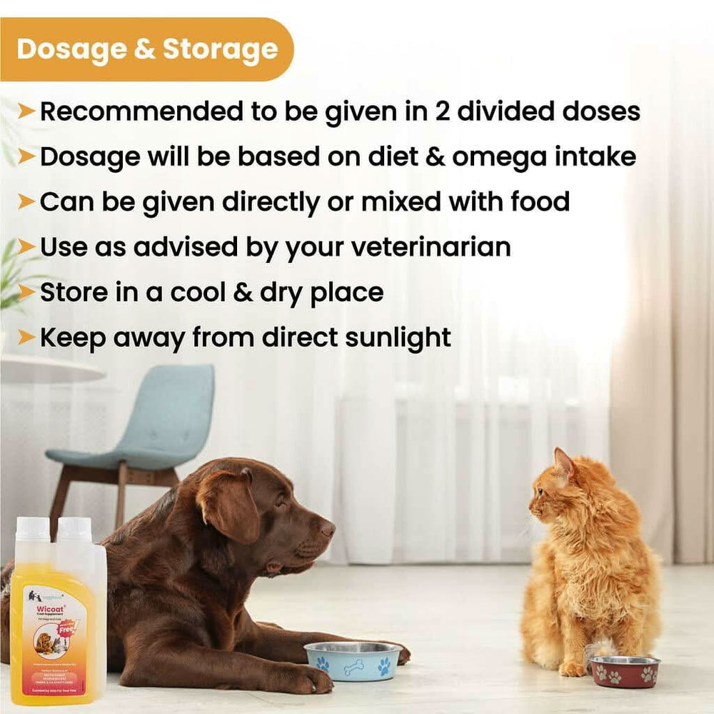 Wiggles Wicoat Syrup for Dogs & Cats - dspetstore.com