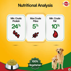 Pedigree Vegetarian Dry Food For Adult Dogs & Puppy.