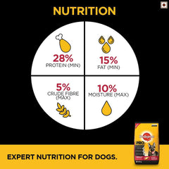 Pedigree Pro Adult Large Breed Dry Dog Food.