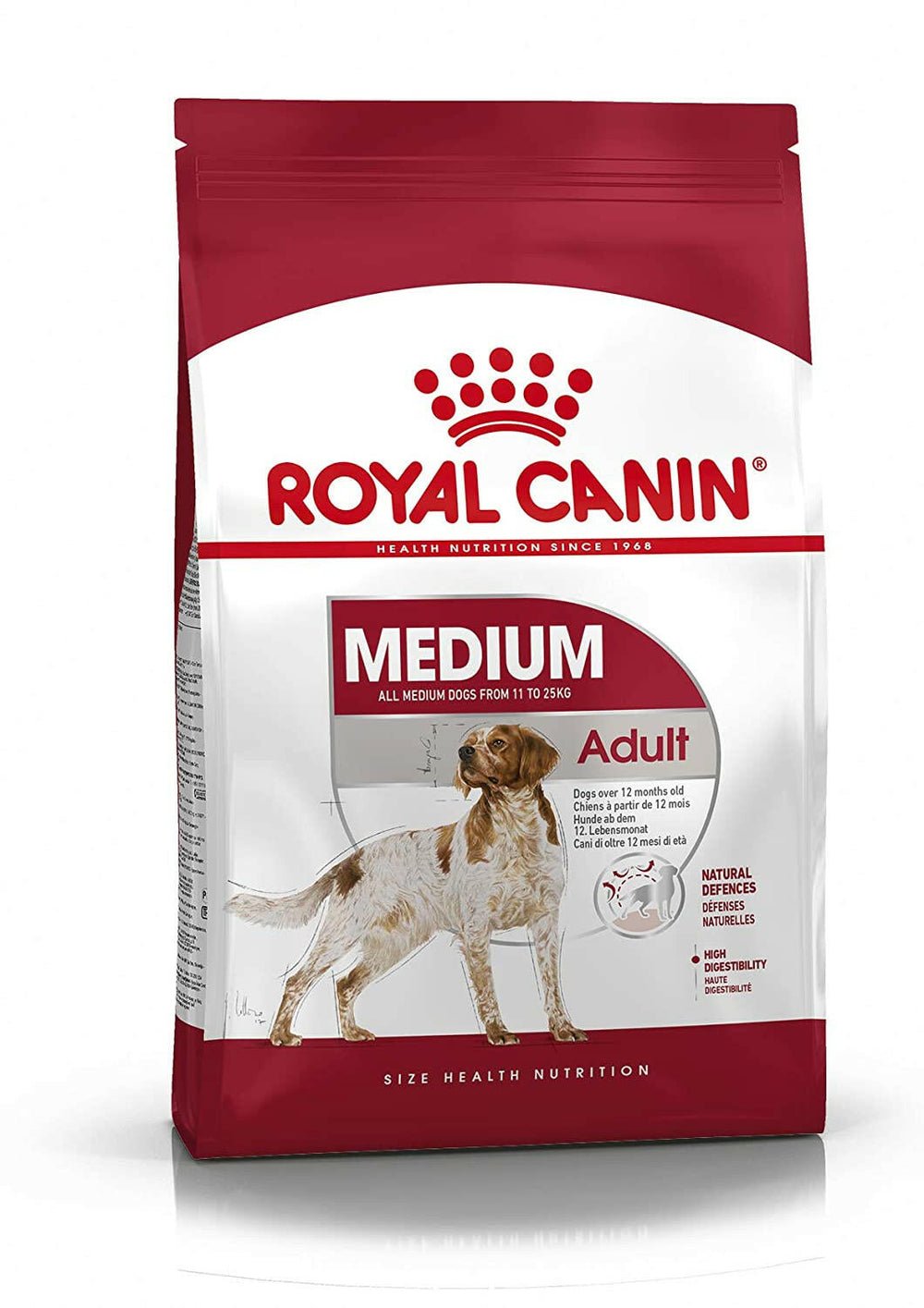 Royal Canin Medium Adult Dog Food.