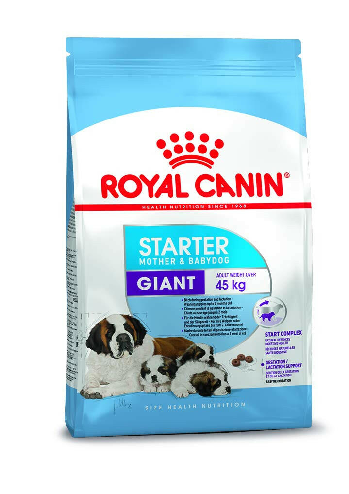 Royal Canin Giant Starter Dog Food.