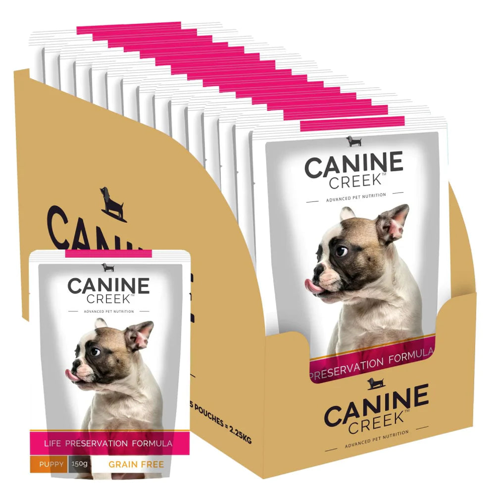 Canine Creek Wet Food for Puppy Grain Free.