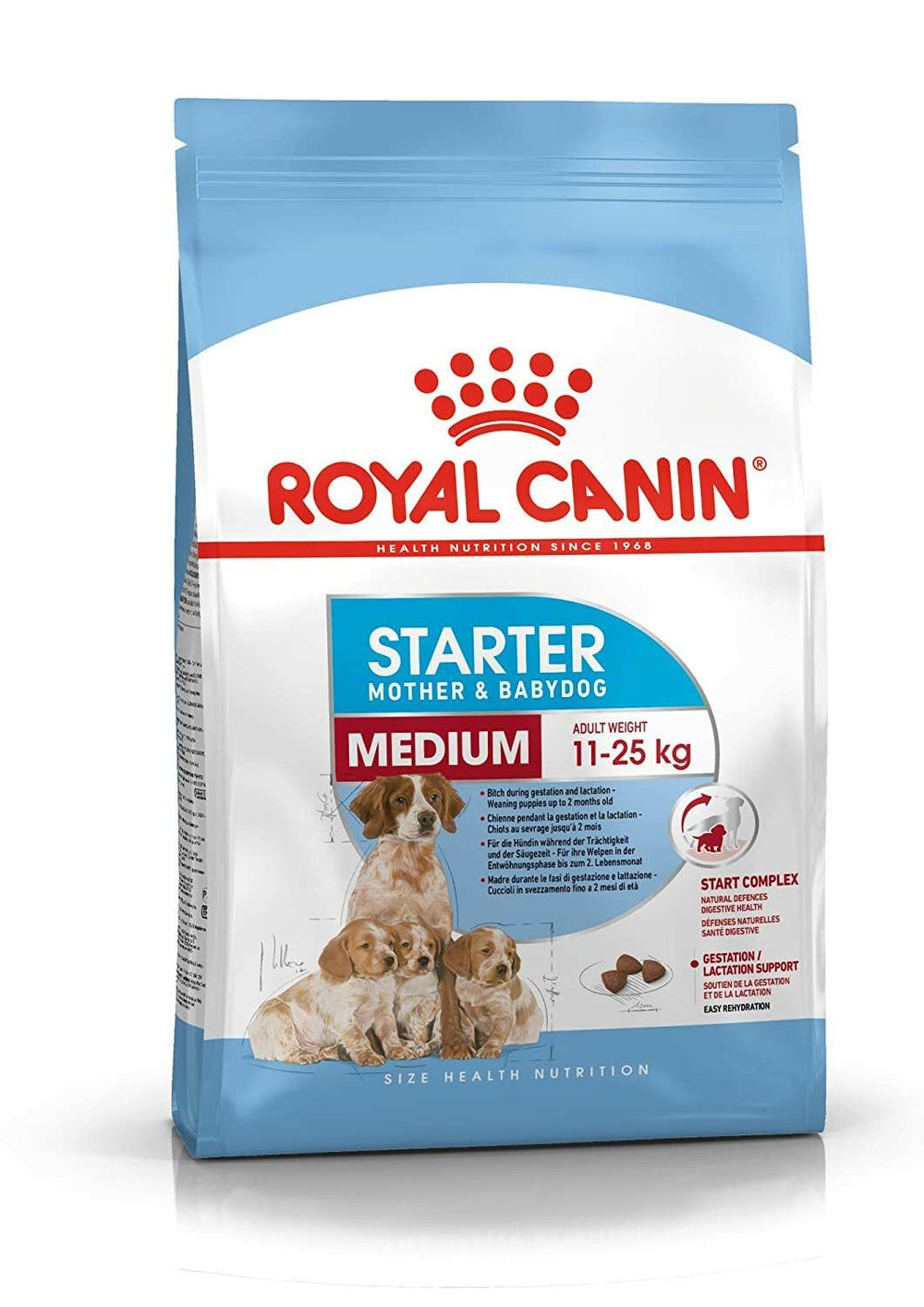 Royal Canin Medium Starter Dry Dog Food.