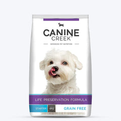 Canine Creek Starter Dry Dog Food – Ultra Premium Nutrition.