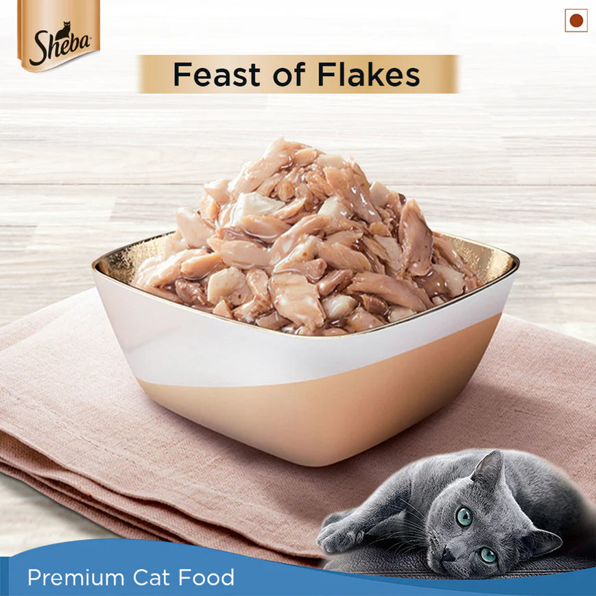 Sheba Maguro & Bream Wet Cat Food.