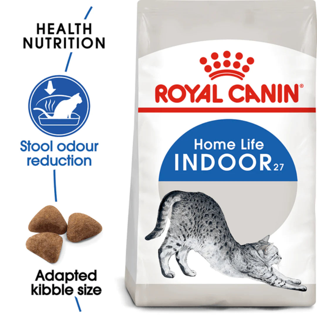 Royal Canin Indoor Adult Dry Cat Food.