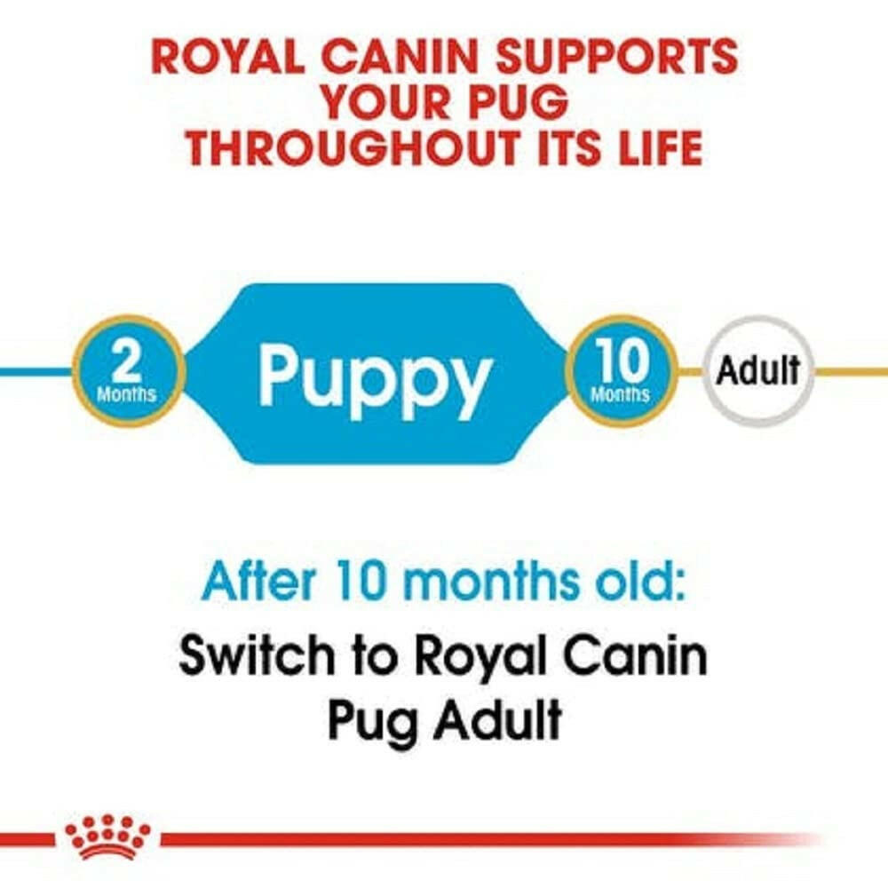 Royal Canin Pug Puppy Dog Food.