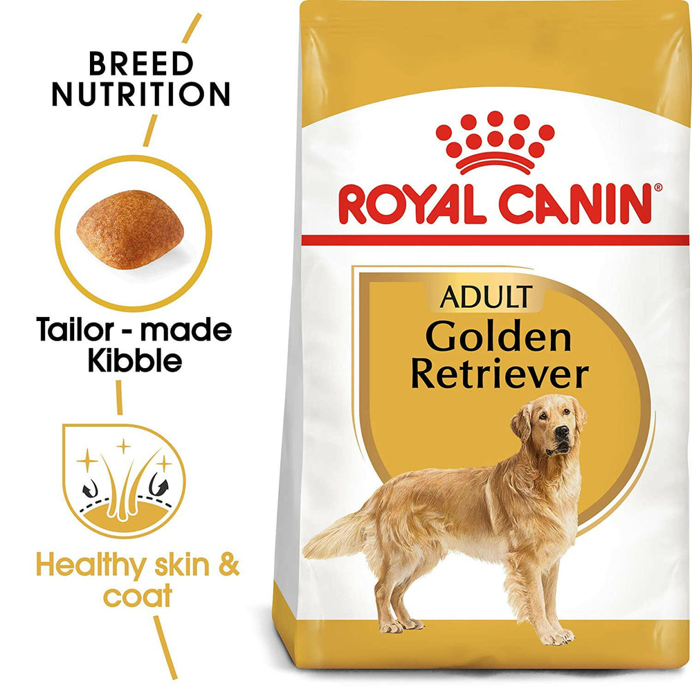 Royal Canin Golden Retriever Adult Dog Food.