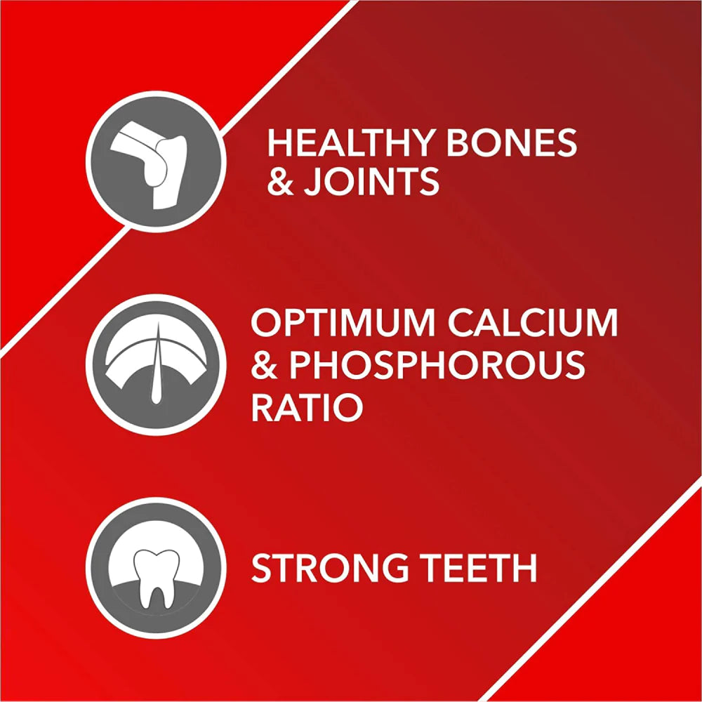 Drools Absolute Calcium Sausage Supplement for Dogs.