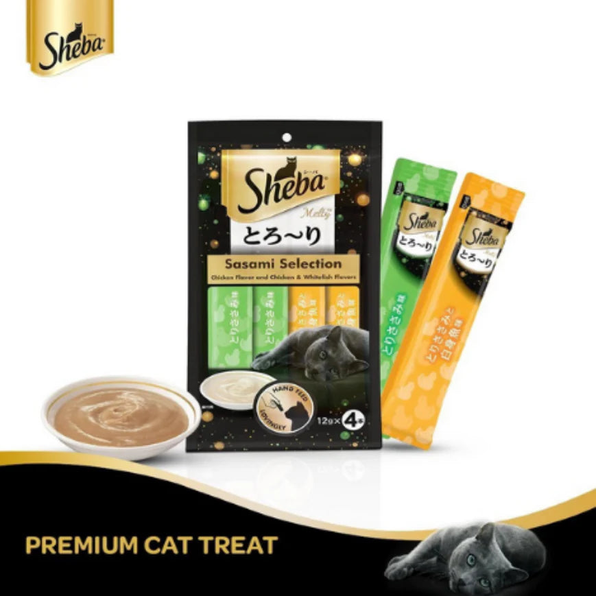 Sheba Melty Sasami Chicken Flavour Cat Treat.