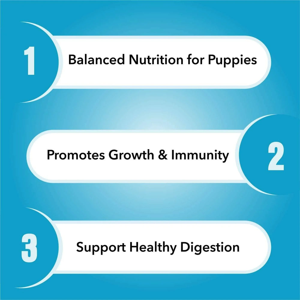 Purepet Chicken & Vegetable Puppy Dry Food.