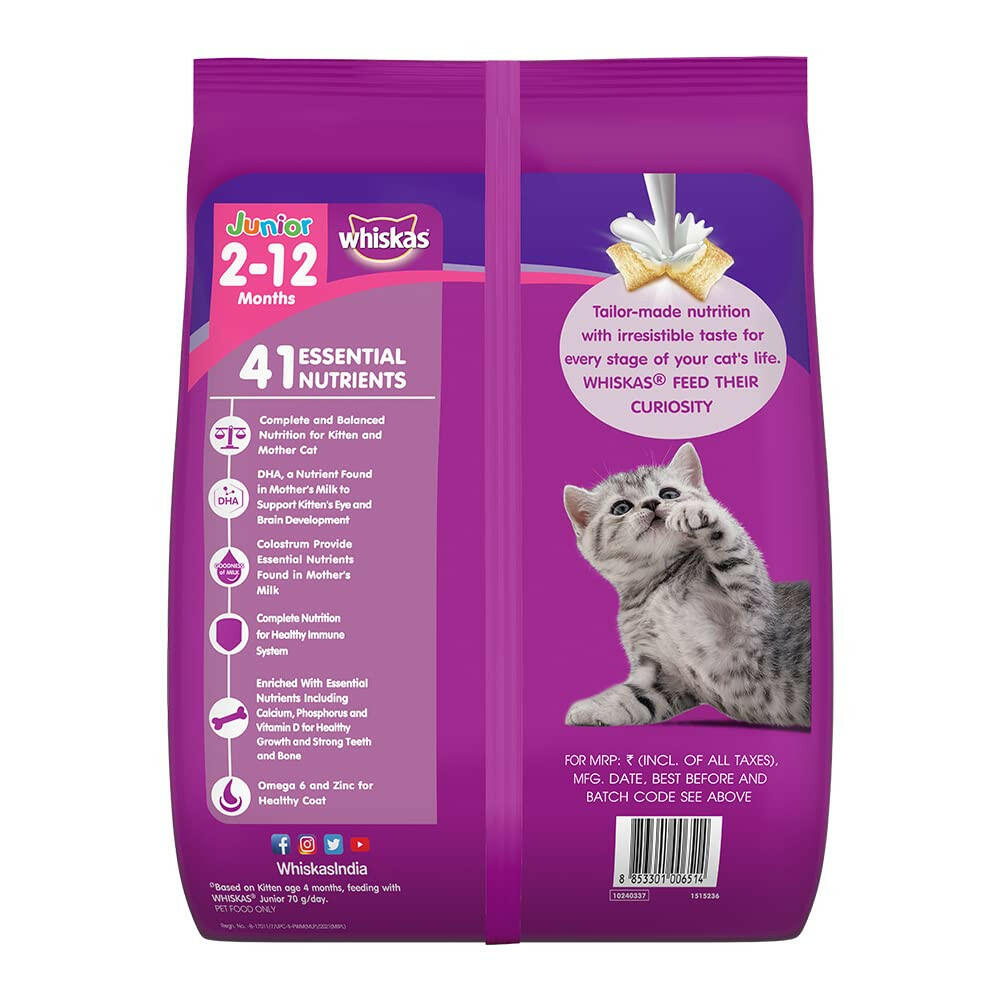 Whiskas Kitten Cat Food, Mackerel.