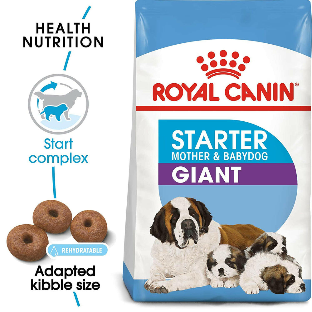 Royal Canin Giant Starter Dog Food.