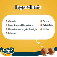 Pedigree Tasty Minis Cubes Puppy Dog Treats – Chicken, 125g.