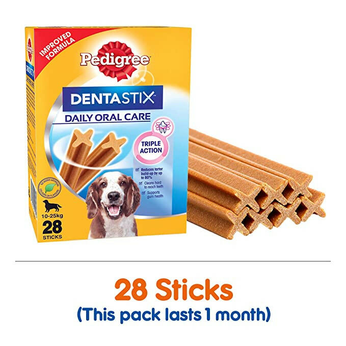 Pedigree Dentastix Oral Care for Medium Breed Dogs — 270g.