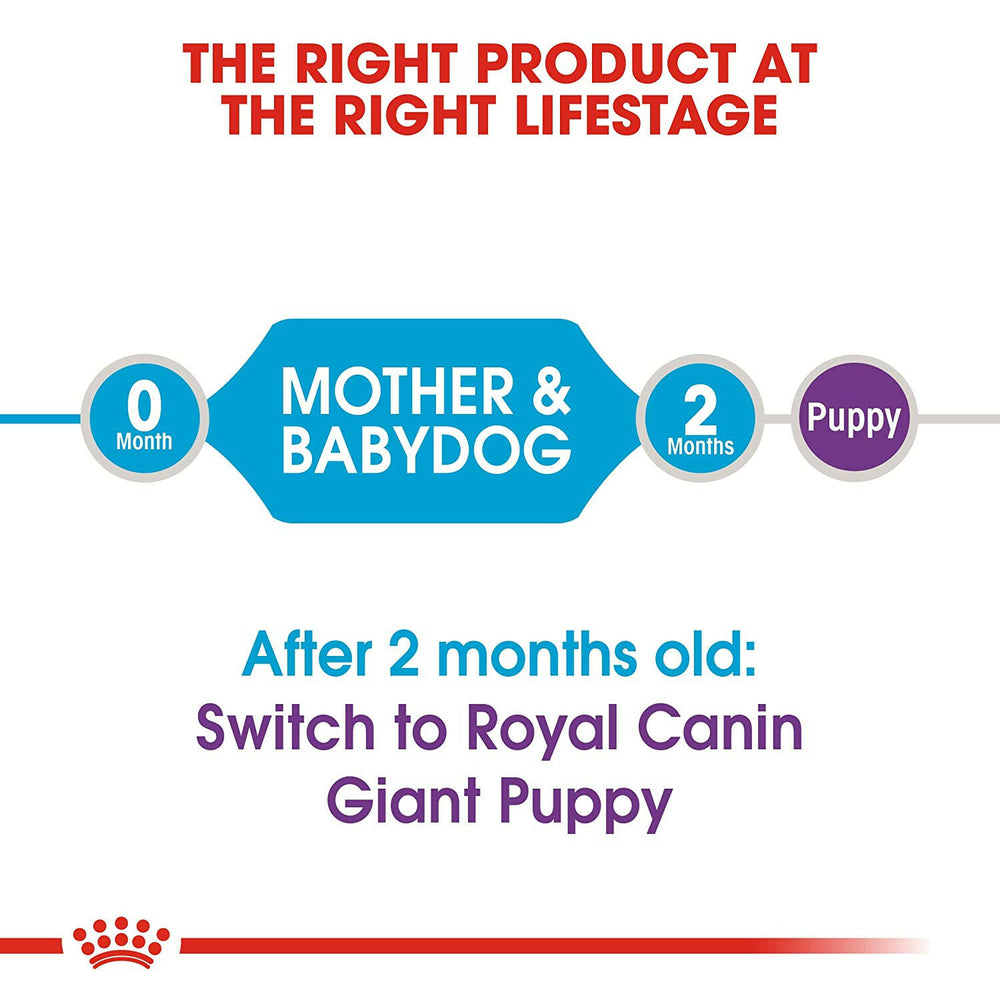 Royal Canin Giant Starter Dog Food.