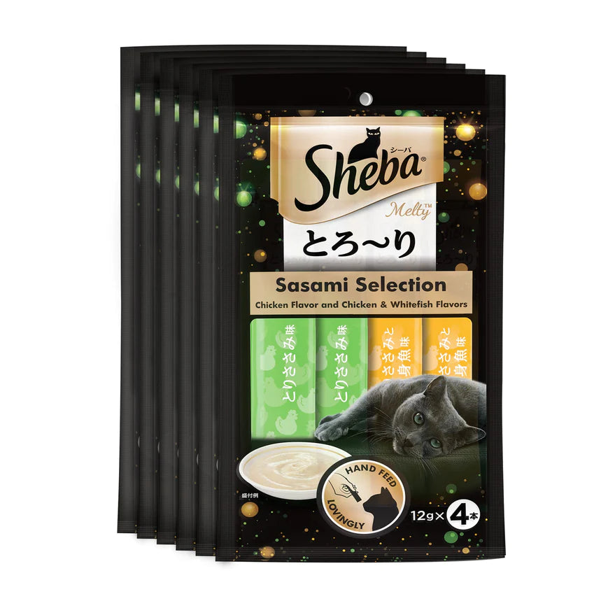 Sheba Melty Sasami Chicken Flavour Cat Treat.