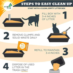 Pet Pattern Smart Bentonite Cat Litter.