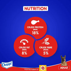 Chappi Adult Dry Dog Food Chicken & Rice.