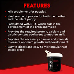 Protein-rich dog food
