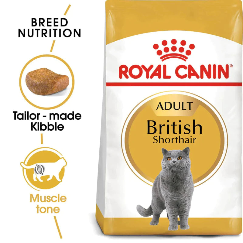 Royal Canin British Shorthair Adult Dry Cat Food – 2 kg.