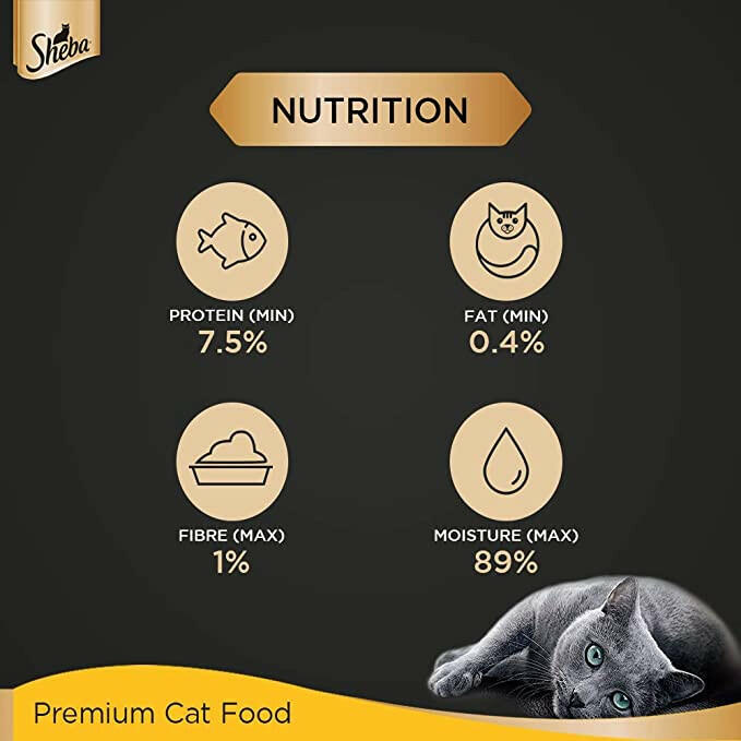 Sheba Healthy Tuna Pumpkin Carrot Meal for Cats
