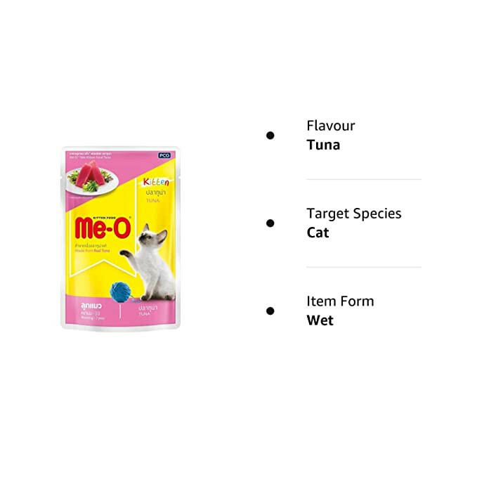 MeO Tuna in Jelly Kitten Wet Food.