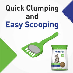 Purepet Lavender Clumping Cat Litter.