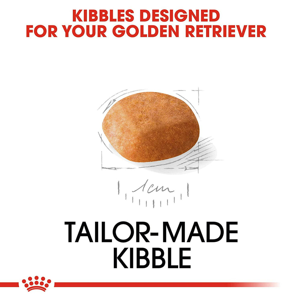 Royal Canin Golden Retriever Puppy Food.