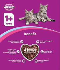Whiskas Ocean Fish Wet Food for Adult Cats.
