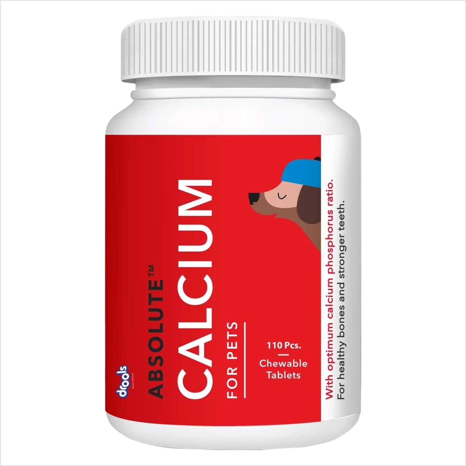 Drools Absolute Calcium Dog Supplement.