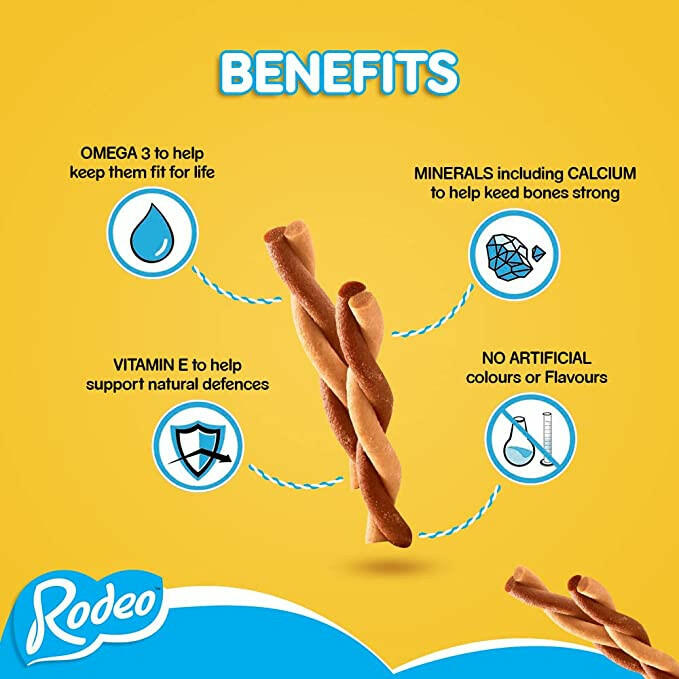 Pedigree Rodeo Duos Adult Dog Treats – 123 g.