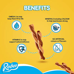 Pedigree Rodeo Duos Adult Dog Treats – 123 g.