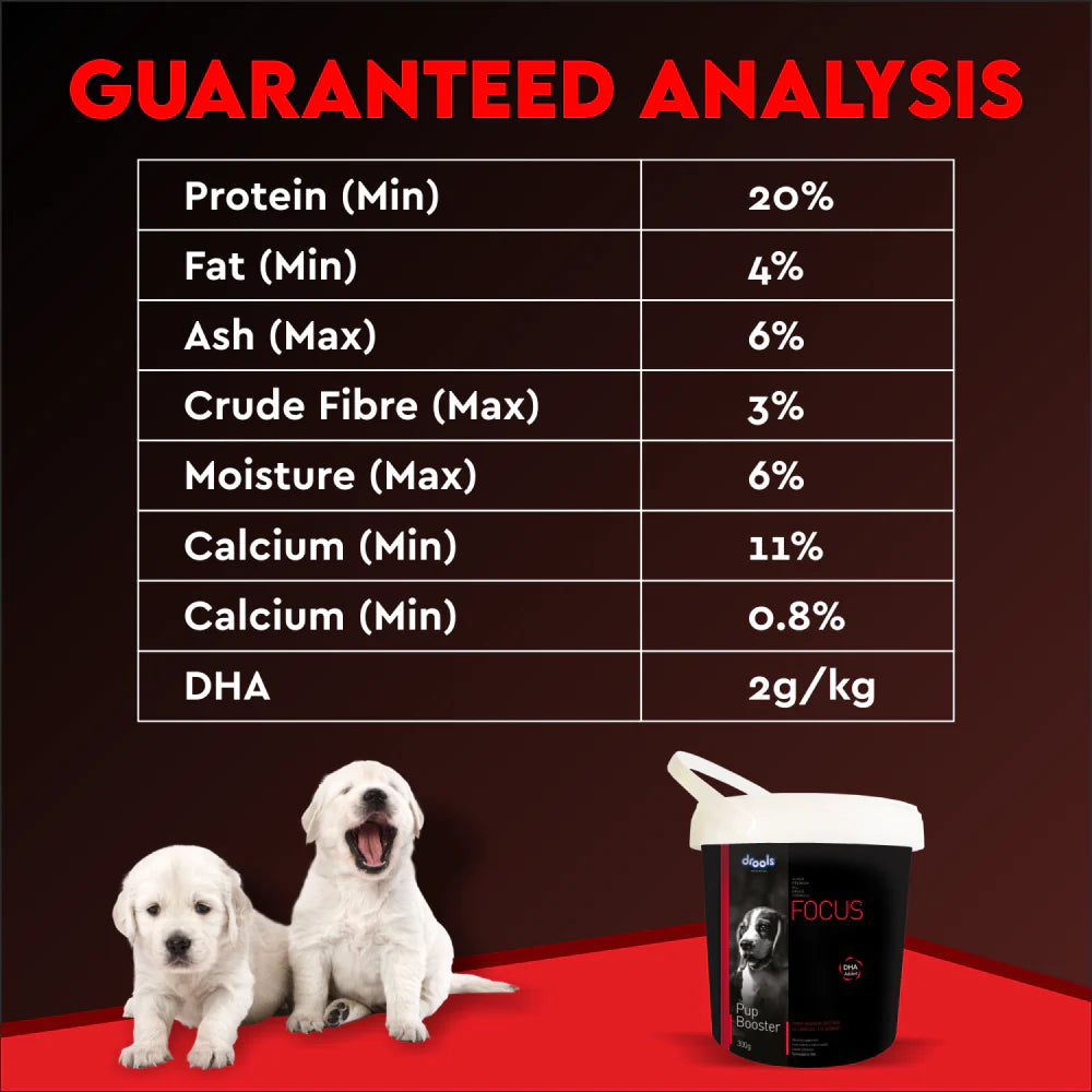Easy-to-mix puppy food
