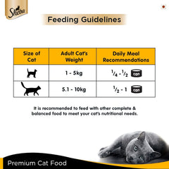 Sheba Tuna Fillet & Prawns in Gravy - Premium Wet Cat Food.