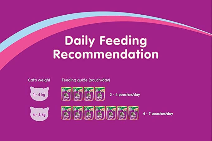 Whiskas Ocean Fish Wet Food for Adult Cats.