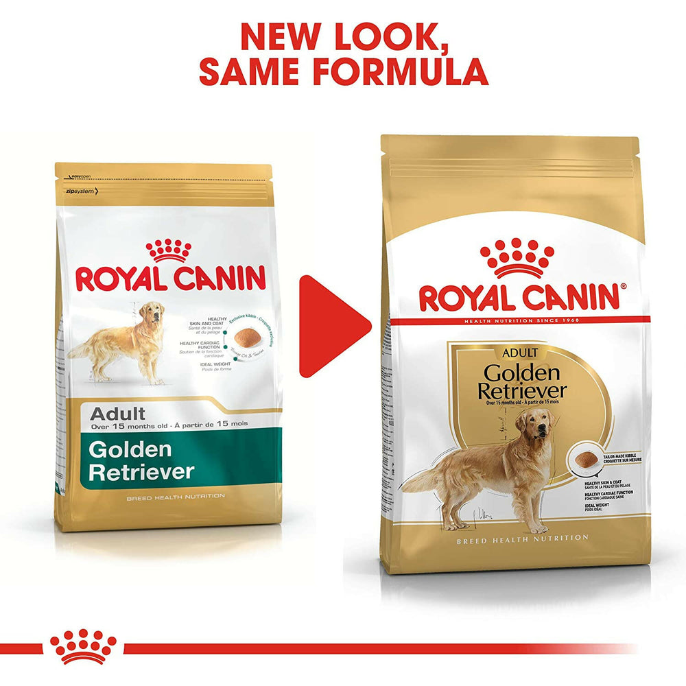 Royal Canin Golden Retriever Adult Dog Food.