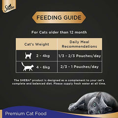 Sheba Chicken Loaf Rich Premium Adult Fine Cat Wet Food.