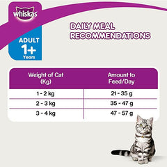 WHISKAS Hairball Control Adult Dry Food, Chicken & Tuna.