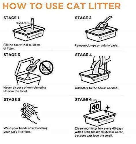 Pet Pattern Smart Bentonite Cat Litter.