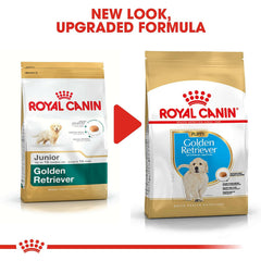 Royal Canin Golden Retriever Puppy Food.