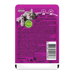 Whiskas Adult Wet Cat Food – Salmon in Gravy – 80g.