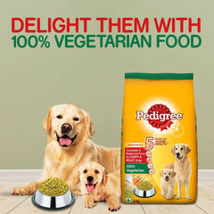 Pedigree Vegetarian Dry Food For Adult Dogs & Puppy.